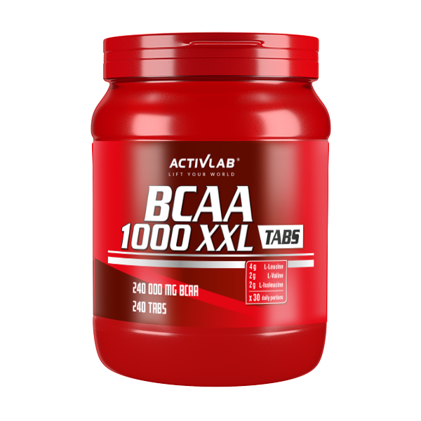 ACTIVLAB BCAA 1000 XXL Aminokwasy 240 tabl. - Nabea.pl