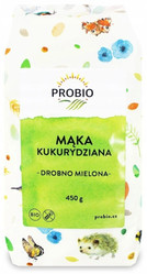 MĄKA KUKURYDZIANA BEZGLUTENOWA BIO 450 g - PROBIO KRÓTKA DATA 2026-10-27