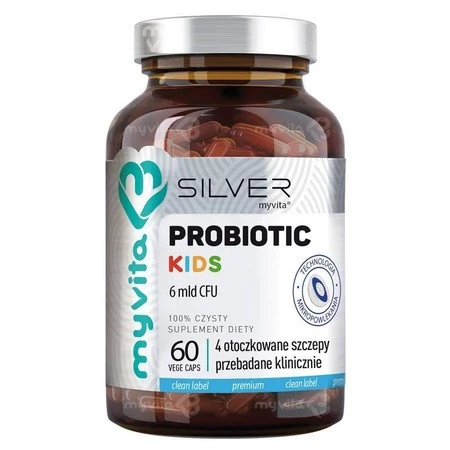 Myvita Silver Probiotic Kids 60 kaps.