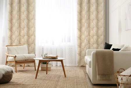 ZASŁONA GOTOWA GOJA 140 X 250 CM KREMOWY