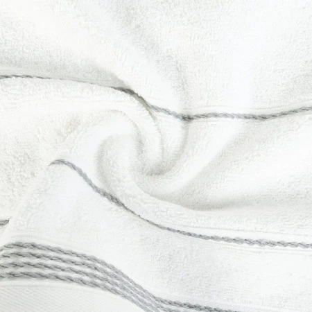 Ręcznik Mira (01), 70 x 140 cm, Biały