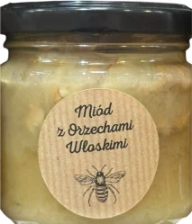 Miody Dworskie Miód z orzech włoski 250g