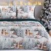Komplet pościeli świątecznej 220x200 cm z mikrowłókna Fairyland