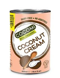 COCOMI ZAGĘSZCZONY PRODUKT KOKOSOWY BEZ GUMY GUAR BEZ DODATKU CUKRÓW BIO 400 ml (PUSZKA)
