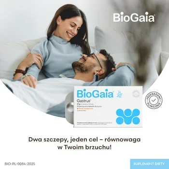 BioGaia Gastrus smak mandarynkowy 30 szt. tabl. do żucia