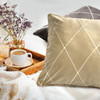 POSZEWKA DEKORACYJNA PIERRE CARDIN MARGO 45 X 45 CM STALOWY