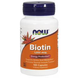 Witamina H - Biotyna 1000 mcg (100 kaps.)