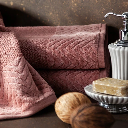 Ręcznik Loren (06) 30 x 50 cm, Pudrowy