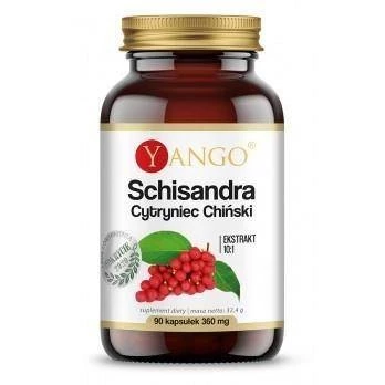 Schisandra Ekstrakt 450mg suplement diety 90 kapsułek