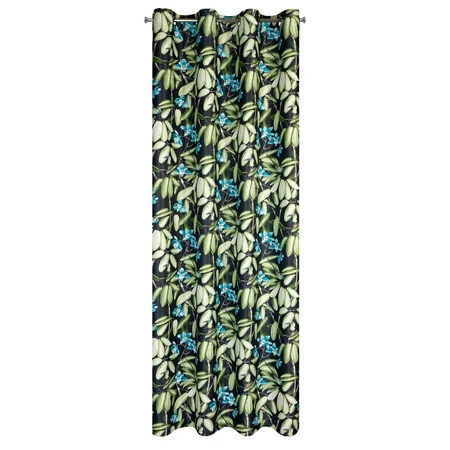 ZASŁONA GOTOWA LONI 140 X 250 CM CZARNY