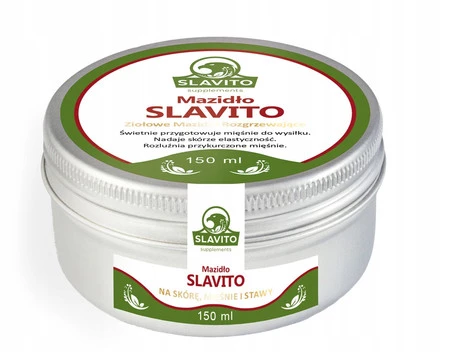 Slavito Mazidło ziołowe rozgrzewające 150 ml