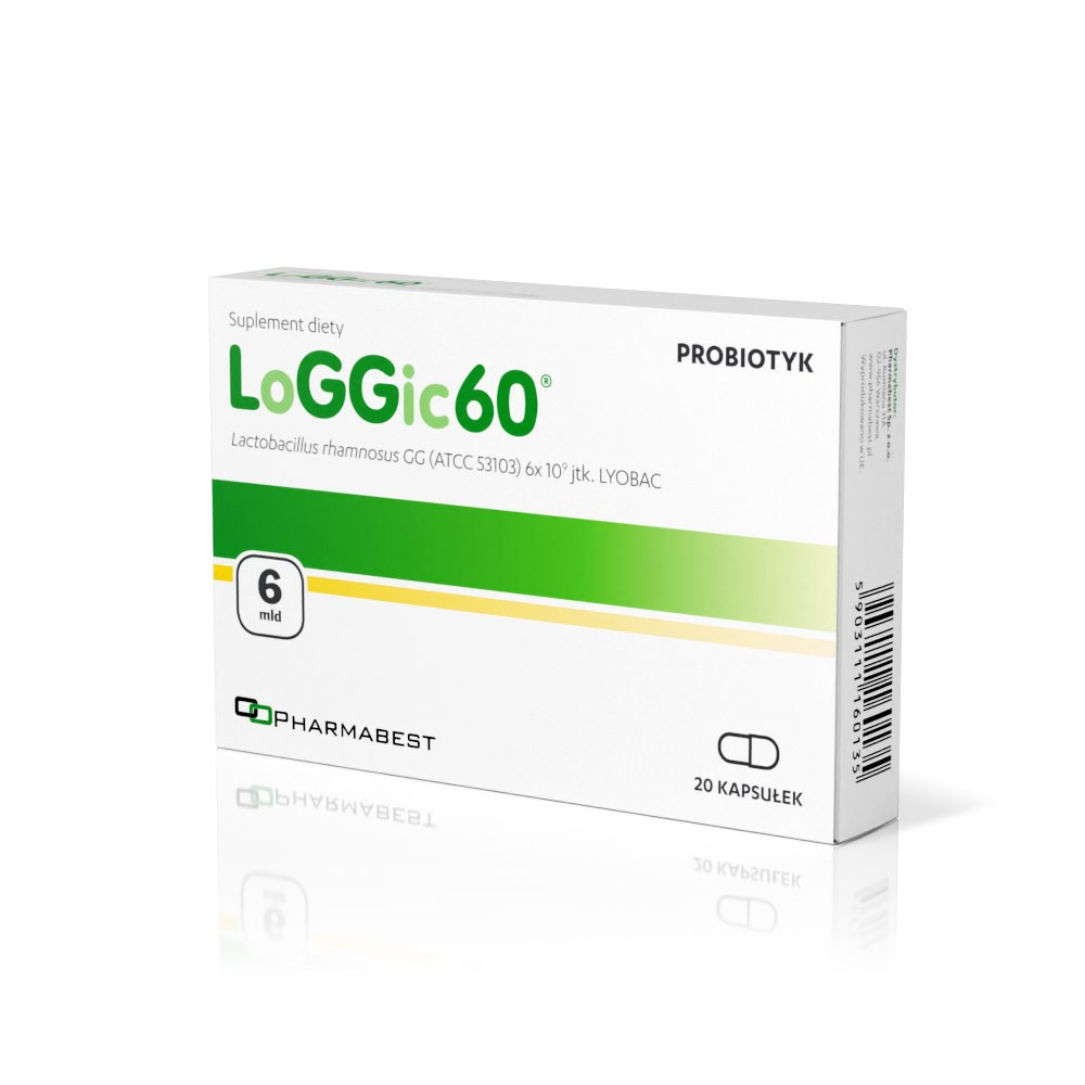 PHARMABEST − LOGGIC60, kapsułki − 20 kaps.
