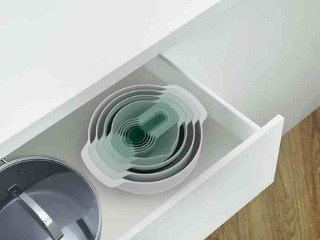 JJ - Zestaw misek i miarek Nest™ 9 Plus, sage
