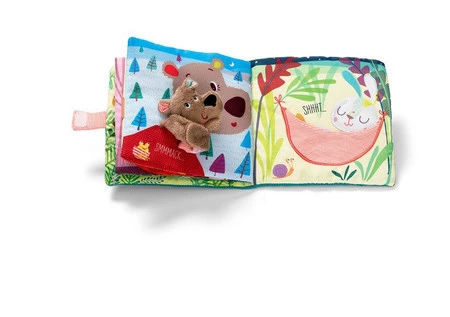 LILLIPUTIENS Książeczka z mini-pacynką na palec wielofunkcyjna