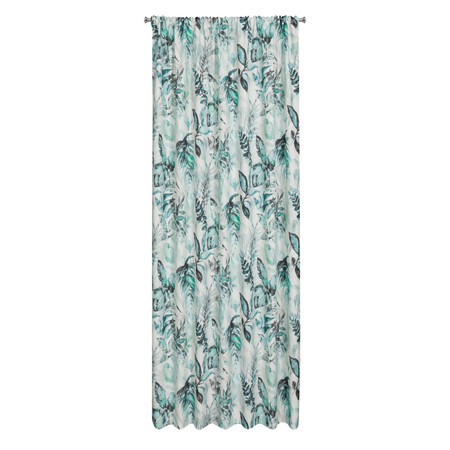 ZASŁONA GOTOWA GARDEN2 NA TAŚMIE 155 X 200 CM BIAŁY