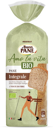 IL BUON PANE CHLEB TOSTOWY PEŁNOZIARNISTY BIO 400g
