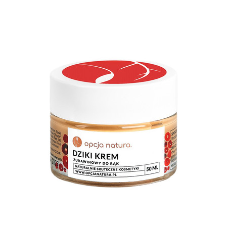 Opcja Natura Dziki Krem z żurawiną do rąk 50 ml