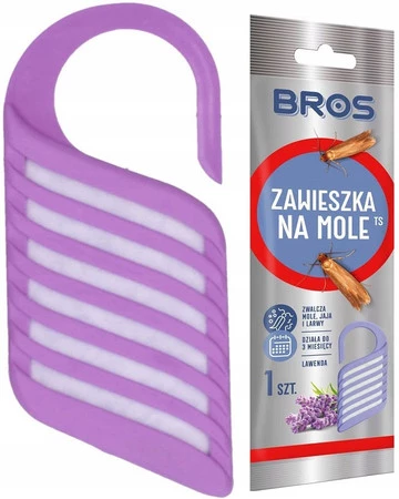 Bros Zawieszka na mole lawendowa 1 szt