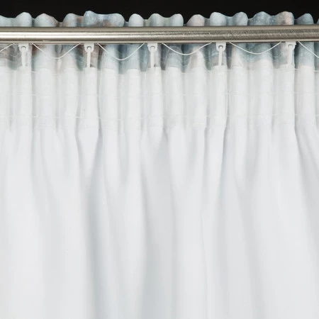 ZASŁONA GOTOWA GRACJA NA TAŚMIE 140 X 270 CM STALOWY