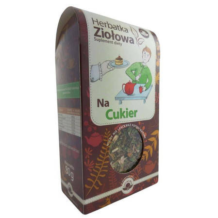 Natura Wita Herbatka Ziołowa Na Cukier 80G