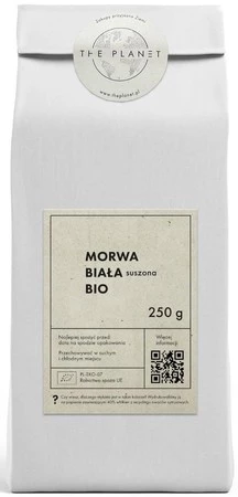 MORWA BIAŁA SUSZONA BIO 250 g - THE PLANET