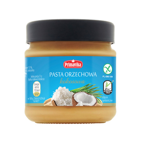 Primavica Pasta orzechowa kokosowa 190 g
