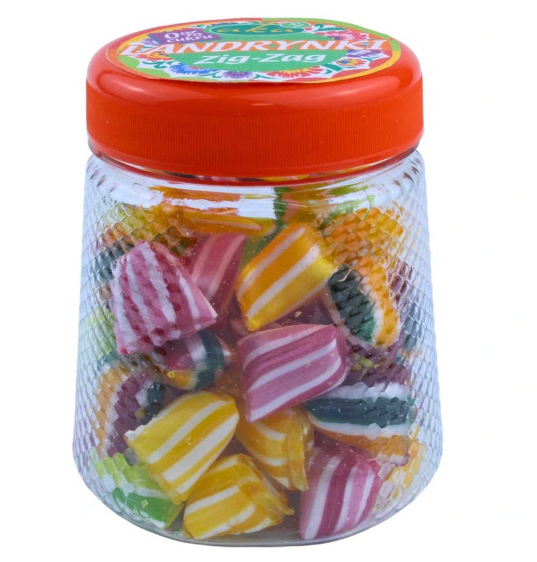 Aka Landrynki Owocowe 0% Cukru Zig-Zag 160 g - Nabea.pl