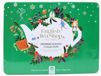 English Tea Shop Zestaw ekologicznych herbat w metalowej puszce 36 saszetek w 6 różnych smakach