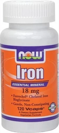 Now - Foods - Iron - 120 kaps 
