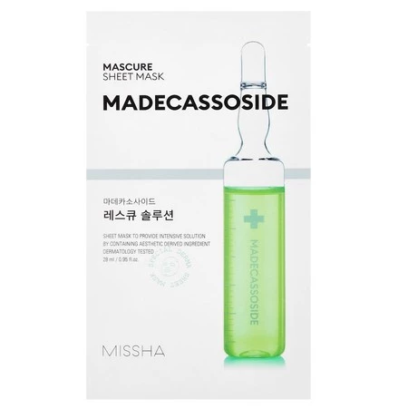 Mascure Madecassoside kojąco-nawilżająca maseczka w płachcie 28ml