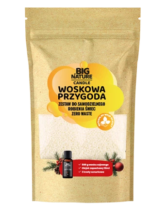 Big Nature Woskowa przygoda ZAPACH ŚWIĄT 515 g