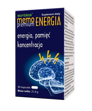 SANBIOS Memoenergia premium 30 kaps.