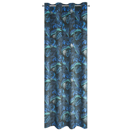 ZASŁONA GOTOWA LAZUR 140 X 250 CM CZARNY