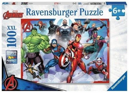 Puzzle 100el XXL Avengers - Zgromadzenie rysunkowe 108084 RAVENSBURGER