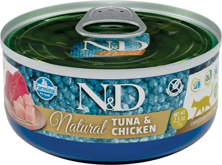 FARMINA ND CAT NATURAL Tuna / Chicken Tuńczyk Kurczak 70g