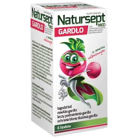 Aflofarm – NATURSEPT MED, lizaki – 6 szt.