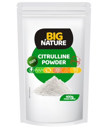 Big Nature Cytrulina (Jabłczan cytruliny 2:1) aminokwasy 400g