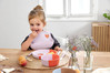 Lassig Miseczka silikonowa dla dzieci Happy Rascals Heart lavender