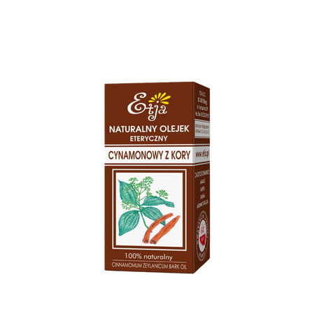 Etja, Olejek Eteryczny Cynamonowy, 10ml