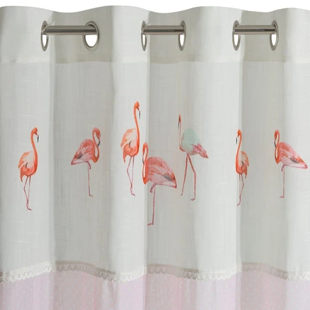 ZASŁONA GOTOWA FLAMINGO 140 X 250 CM JASNORÓŻOWY