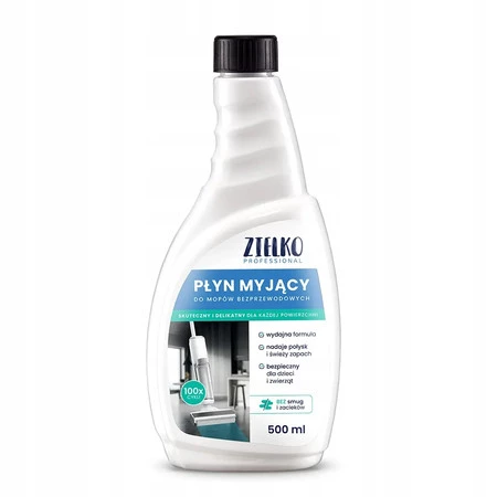 ZIELKO PROFESSIONAL Płyn myjący do mopów bezprzewodowych 500ml