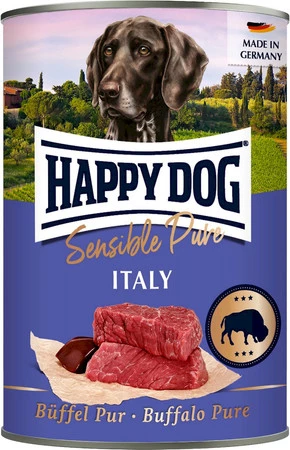 HAPPY DOG Sensible Pure ITALY Bawół 400g