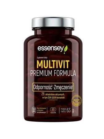 Essensey Multivit Premium Formula na odporność i zmęczenie 90 kaps.