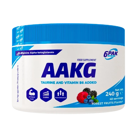 6PAK AAKG 240g JAR FOREST FRUITS