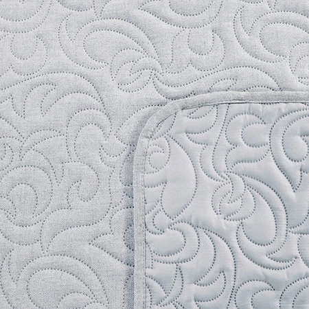 NARZUTA LEN 4 170 X 210 CM SREBRNY