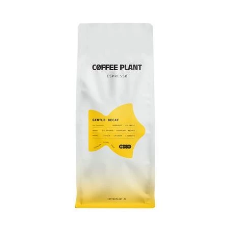 COFFEE PLANT - Gentle Decaf - Kawa Bezkofeinowa Espresso 1kg