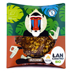 CIASTKO ŁAN Z ORZESZKAMI ZIEMNYMI BIO 40 g - IRENKI