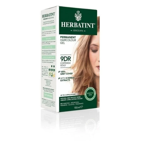 Herbatint Farba 9DR Miedziany Złoty Blond 150 ml