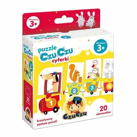 Puzzle 20 cyferki Czuczu -