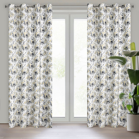 ZASŁONA GOTOWA MELISA 140 X 250 CM BIAŁY
